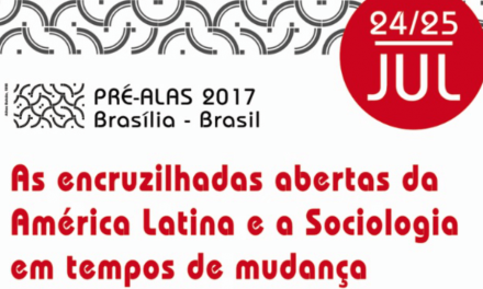 Pre ALAS, Julio 2017, Brasil