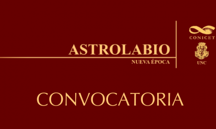 Convocatoria de artículos para la sección monográfica Revista Astrolabio