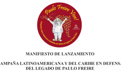 Manifiesto de Lanzamiento de la Campaña Latinoamericana y Caribeña en Defensa del Legado de Paulo Freire