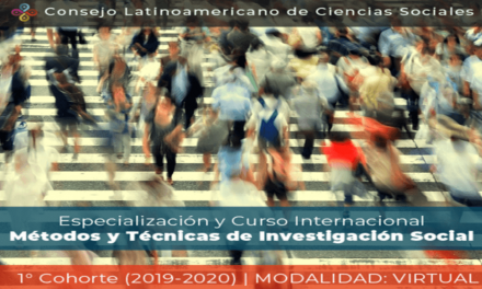 Especialización y Curso Internacional – "Métodos y técnicas de investigación social"