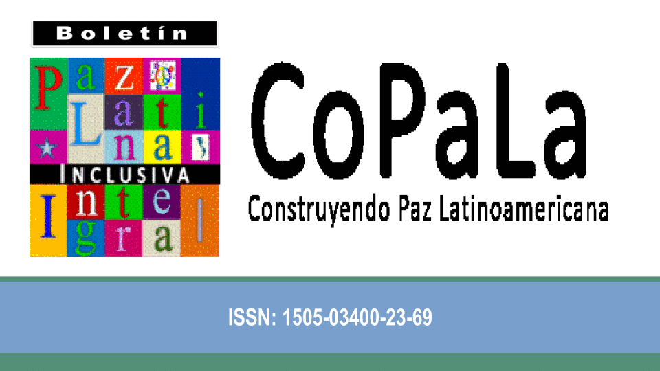 Revista Construcción de Paz Latinoamericana no. 8