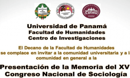 Presentación de la Memoria del XVI Congreso Nacional de Sociología – Panamá