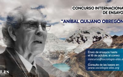 Concurso Internacional de Ensayo: “Aníbal Quijano Obregón“