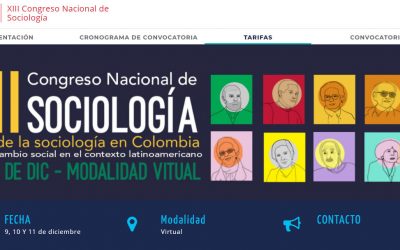 Colombia: XIII Congreso Nacional de Sociología