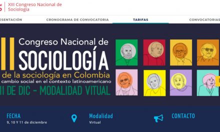 Colombia: XIII Congreso Nacional de Sociología