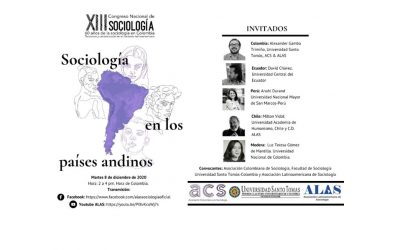 XIII Congreso Nacional de Sociología- Colombia 2020