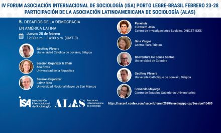 IV Foro ISA-ALAS. 5. Desafíos de la Democracia en América Latina