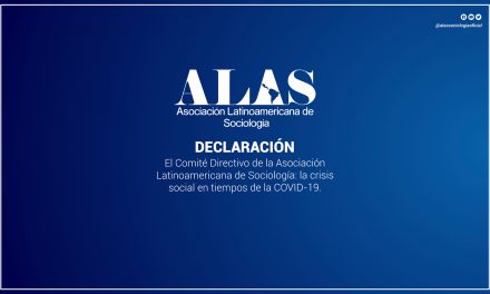 Declaración del Comité Directivo  América Latina y el Caribe:  la crisis social en tiempos de la COVID-19