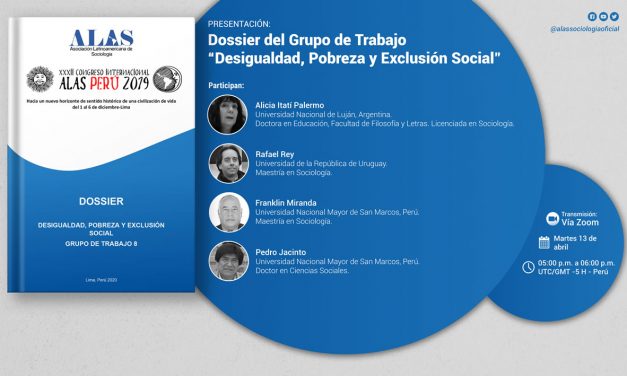 GT8 Presentación de Dossier: Desigualdad, pobreza y exclusión social