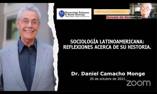 Conferencia de nuestro expresidente ALAS Dr. Daniel Camacho en la Facultad de Ciencias Económicas y Sociales de la Universidad de Santo Domingo República Dominicana.