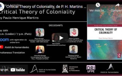 VIDEO: Lanzamiento del Libro: Critical Theory Coloniality