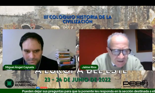 Participación del Presidente de la Asociación Latinoamericana de Sociología (ALAS) en la Conferencia de clausura del III Coloquio Historia de la Civilización Universidad Ricardo Palma.