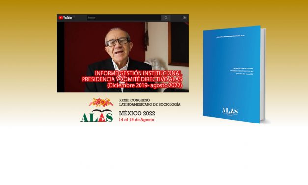 VIDEO INFORME GESTIÓN INSTITUCIONAL PRESIDENCIA Y COMITÉ DIRECTIVO ALAS (Diciembre 2019- agosto 2022)
