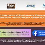 Panel virtual: Emancipación y liberación hoy en Latinoamérica. Significados, retos y visiones hacia el futuro. Seminario Internacional Permanente Emancipaciones Latinoamericanas – entre utopías y distopías (ELAUD)